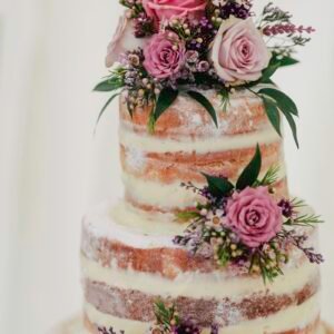 Two-Tier Anniversary Cake