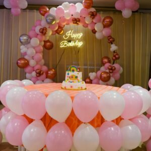 Pastel Balloon Luxe Setup