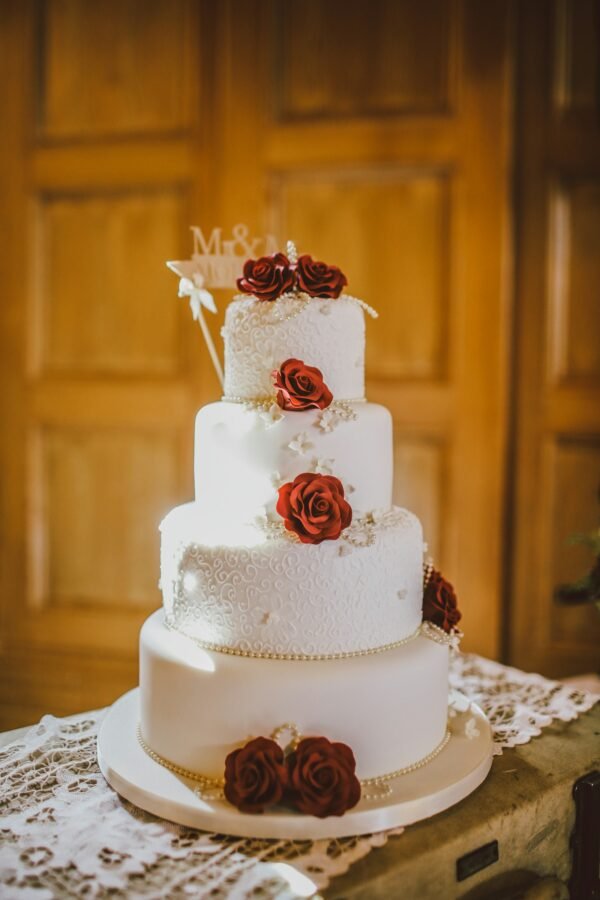 Classic Three-Tier White Cake