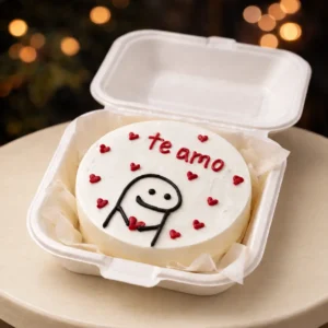 Te Amo Love Bento Mini Cake