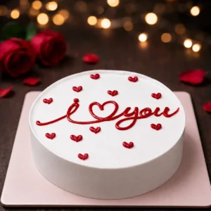 I Love You Bento Mini Cake