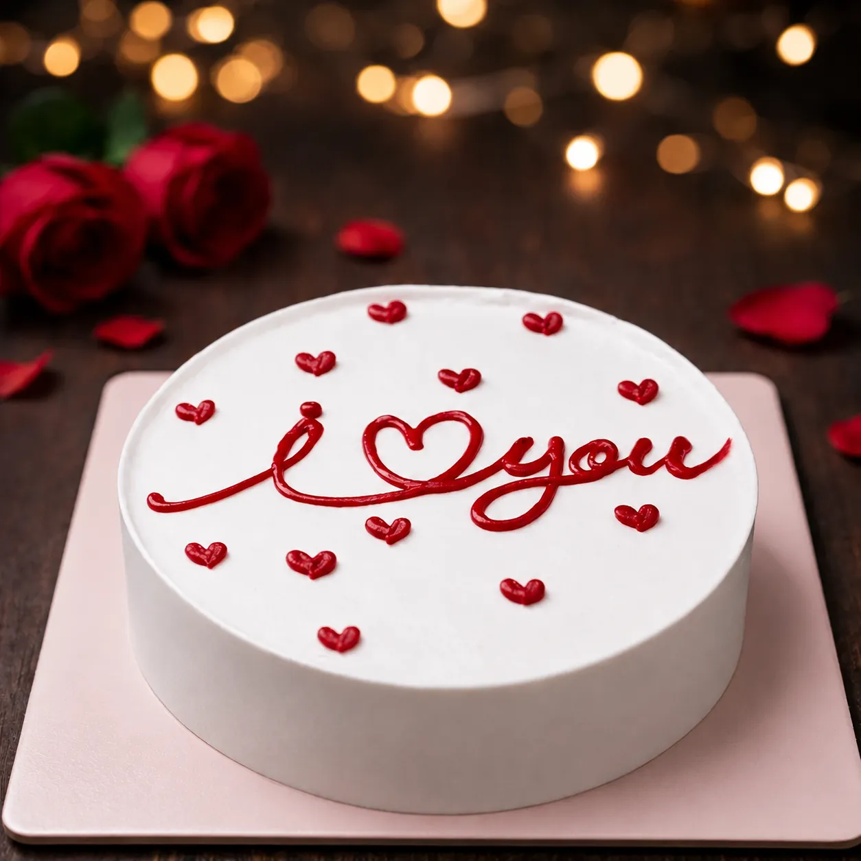 I Love You Bento Mini Cake