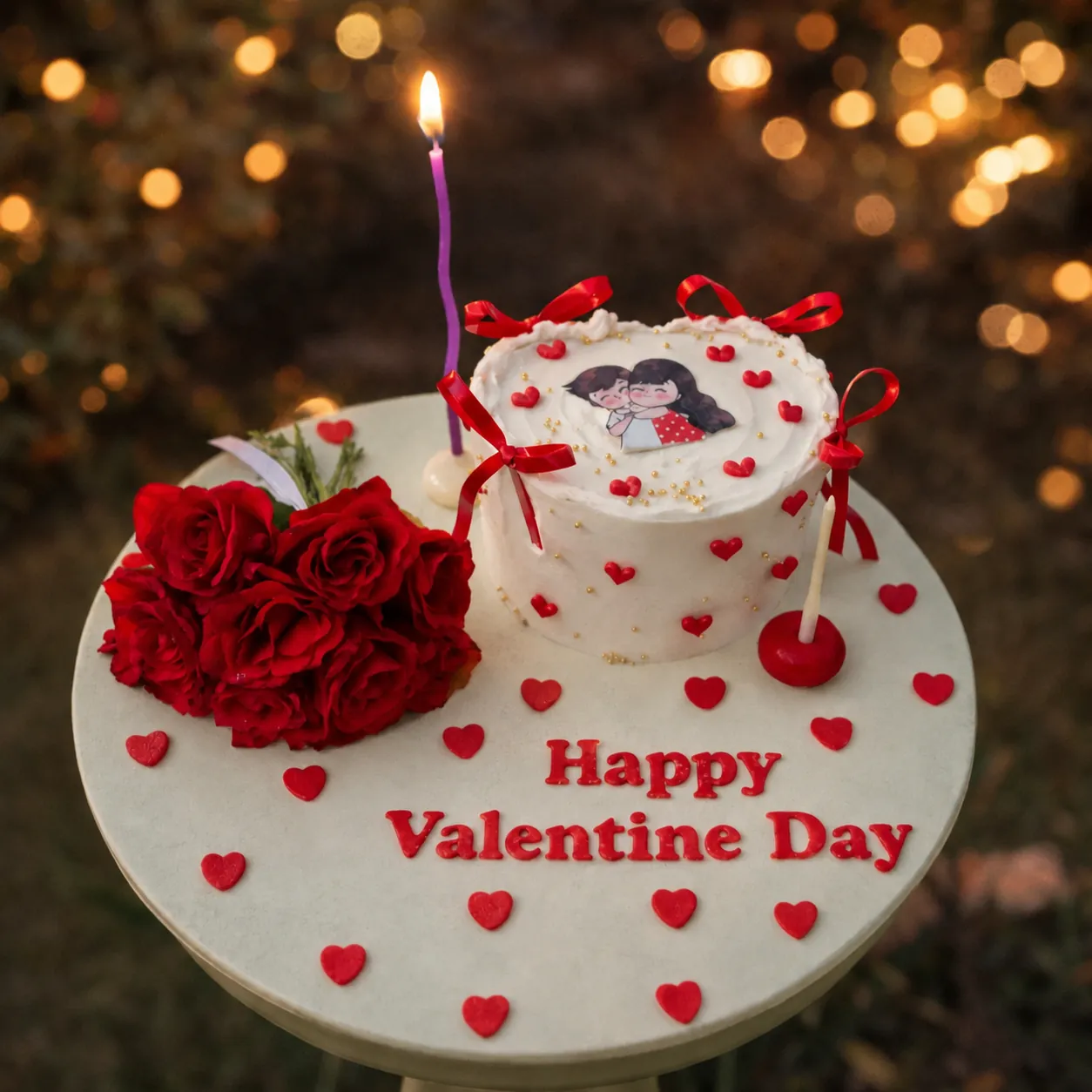 Happy Valentine’s Day Cake