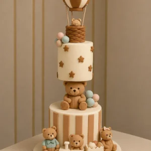 Teddy in the Sky Cake