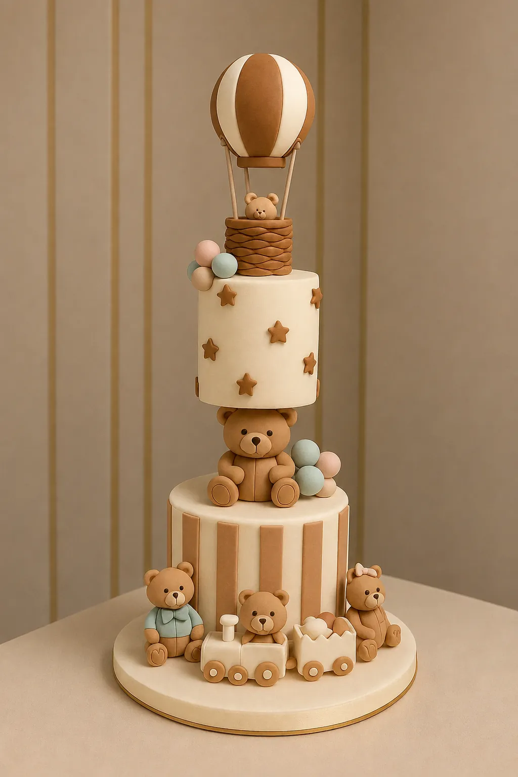 Teddy in the Sky Cake