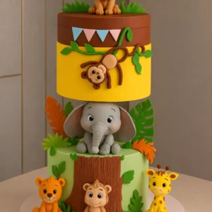 Animal Amigos Cake