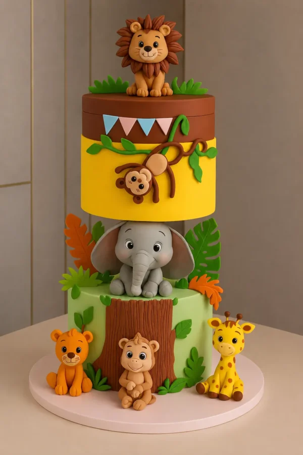 Animal Amigos Cake