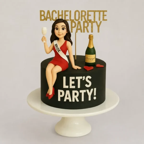 Bachelorette Party Bride Cake