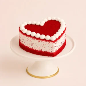 Valentine Heart Red Velvet Cake