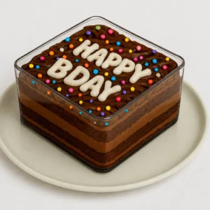 Birthday Special Chocolate Tub Cake