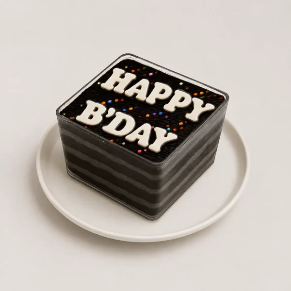 Chocolate Birthday Tub Cake