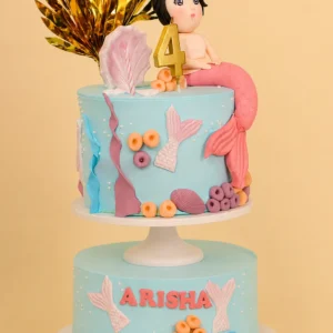 Little Mermaid Fantasy Cake