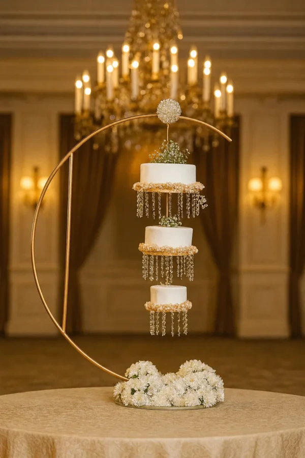 Chandelier Hanging Cake