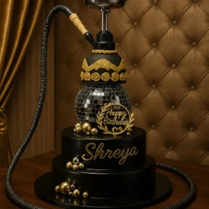 Luxury Hookah Theme Cake