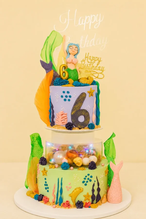 Mermaid Underwater Fantasy Cake