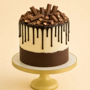 KitKat Choco Drip Cake