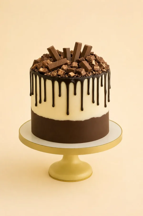 KitKat Choco Drip Cake