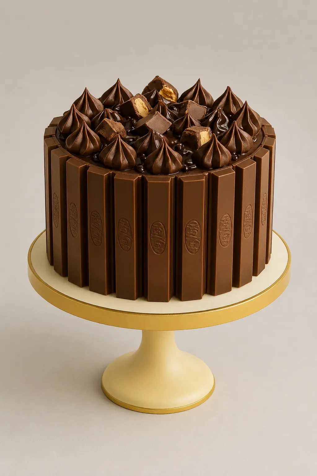 Classic KitKat Chocolate Cake