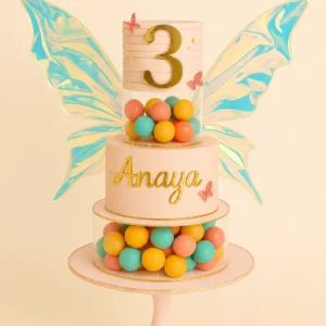 Butterfly Pastel Birthday Cake