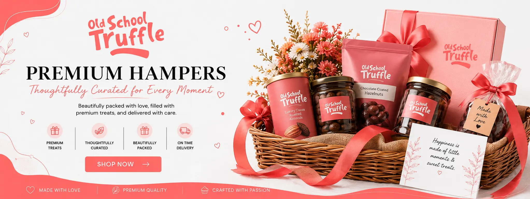 Old School Truffle gift hampers collection