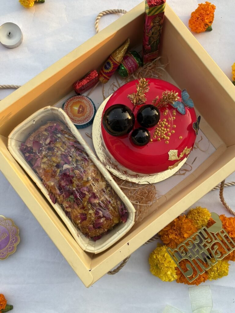Birthday Gift Hamper with Cake - Old School Truffle