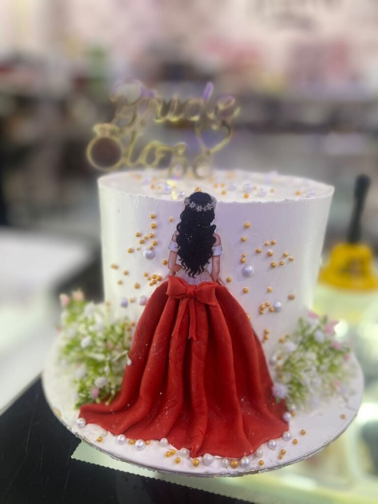 Bride To Be Cake - Old School Truffle