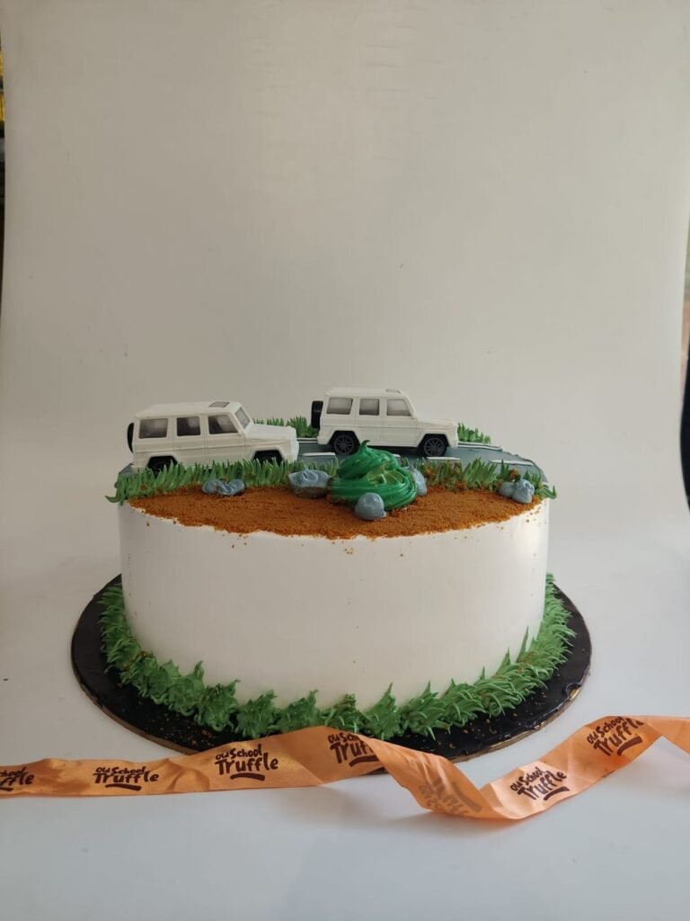 Car Theme Cake - Old School Truffle