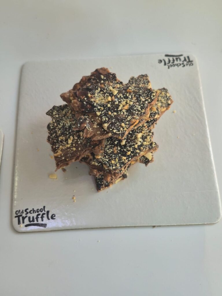 Dark Chocolate Nut Bark - Old School Truffle