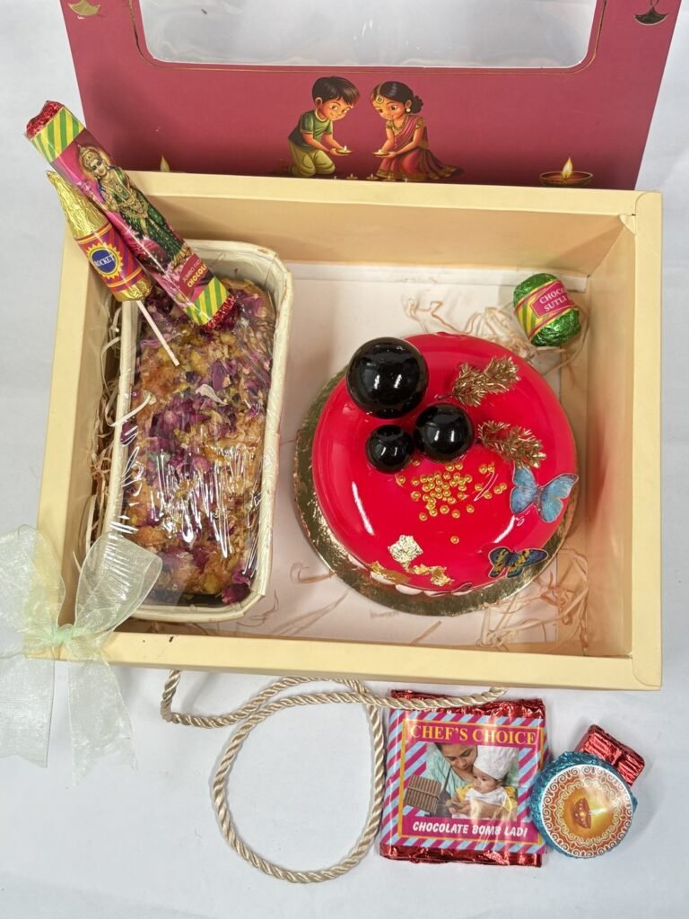 Diwali Cake / Truffle Gift Hamper - Old School Truffle