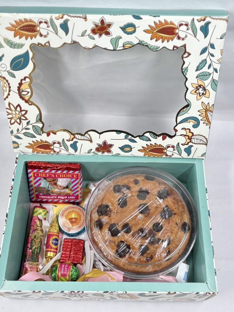 Diwali Floral Sweets Hamper - Old School Truffle