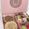 Diwali Pink Assorted Sweets Hamper - Old School Truffle