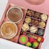 Diwali Pink Assorted Sweets Hamper - Old School Truffle