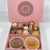 Diwali Pink Assorted Sweets Hamper - Old School Truffle