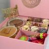Diwali Pink Assorted Sweets Hamper - Old School Truffle