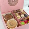 Diwali Pink Assorted Sweets Hamper - Old School Truffle