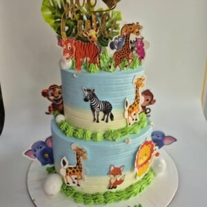 Jungle Theme Cake (Design 2)