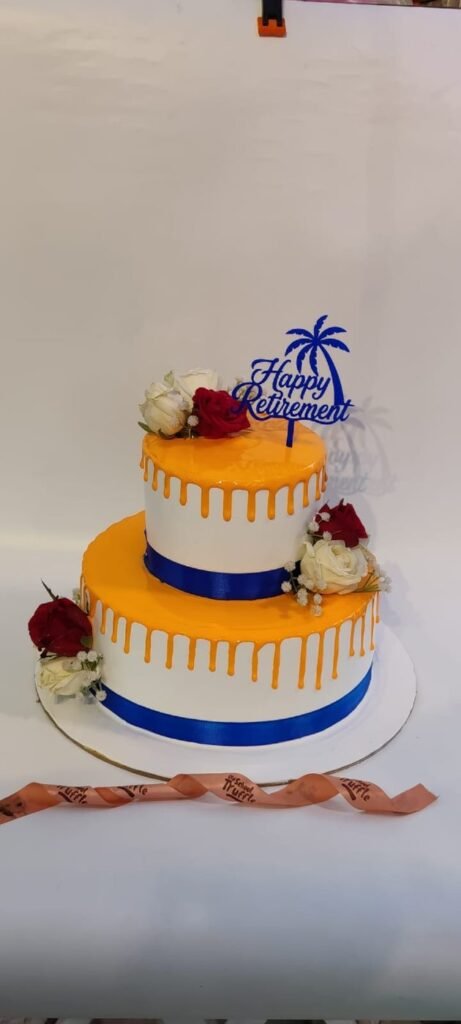 Mango Theme Cake - Old School Truffle