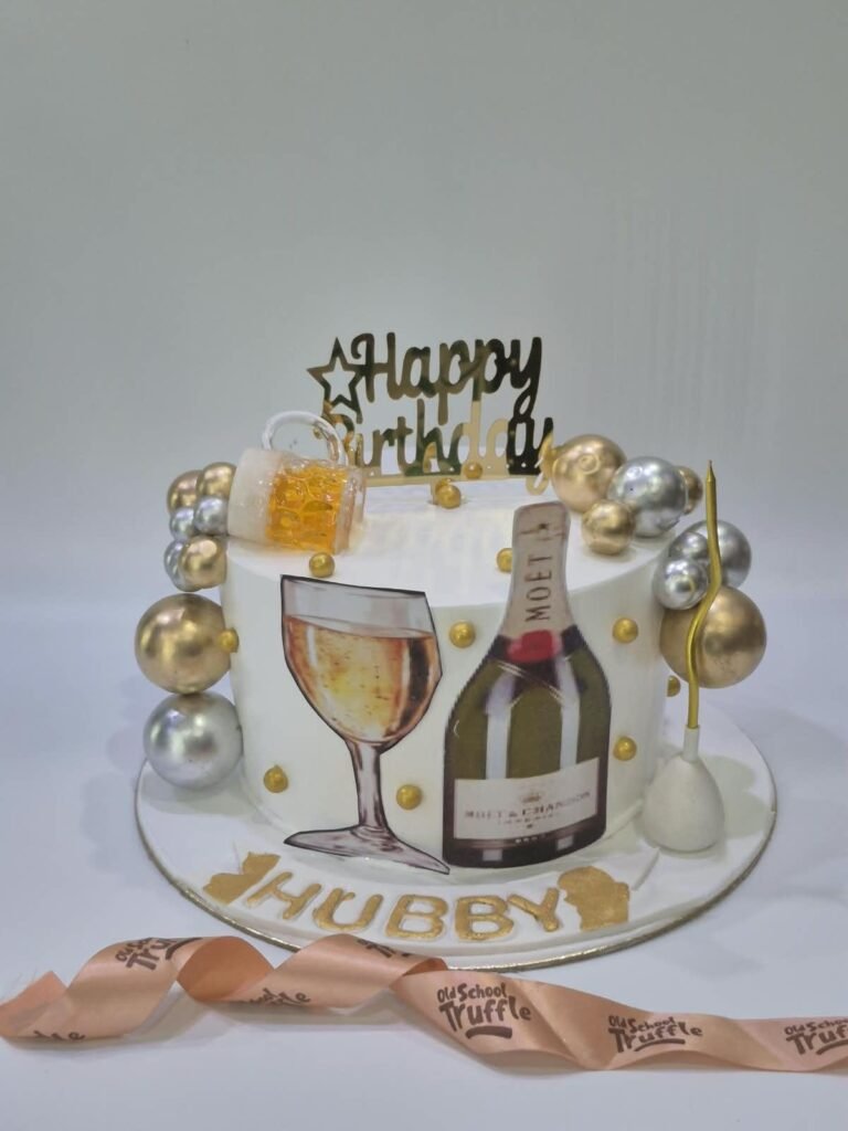 Men's Celebration Cake - Old School Truffle