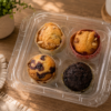 Muffins (4 Pack) 4 Flavours - Old School Truffle