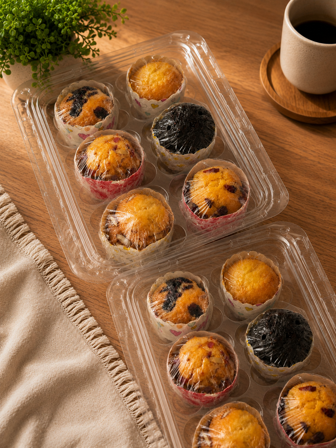 Muffins (6 Pcs) 6 Flavours (1+1) - Old School Truffle