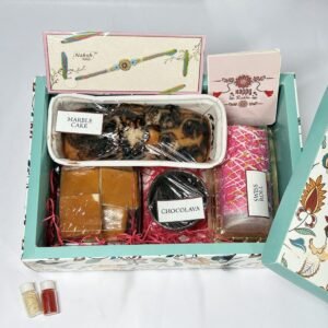 Rakhi Marble Cake & Chocolate Assortment