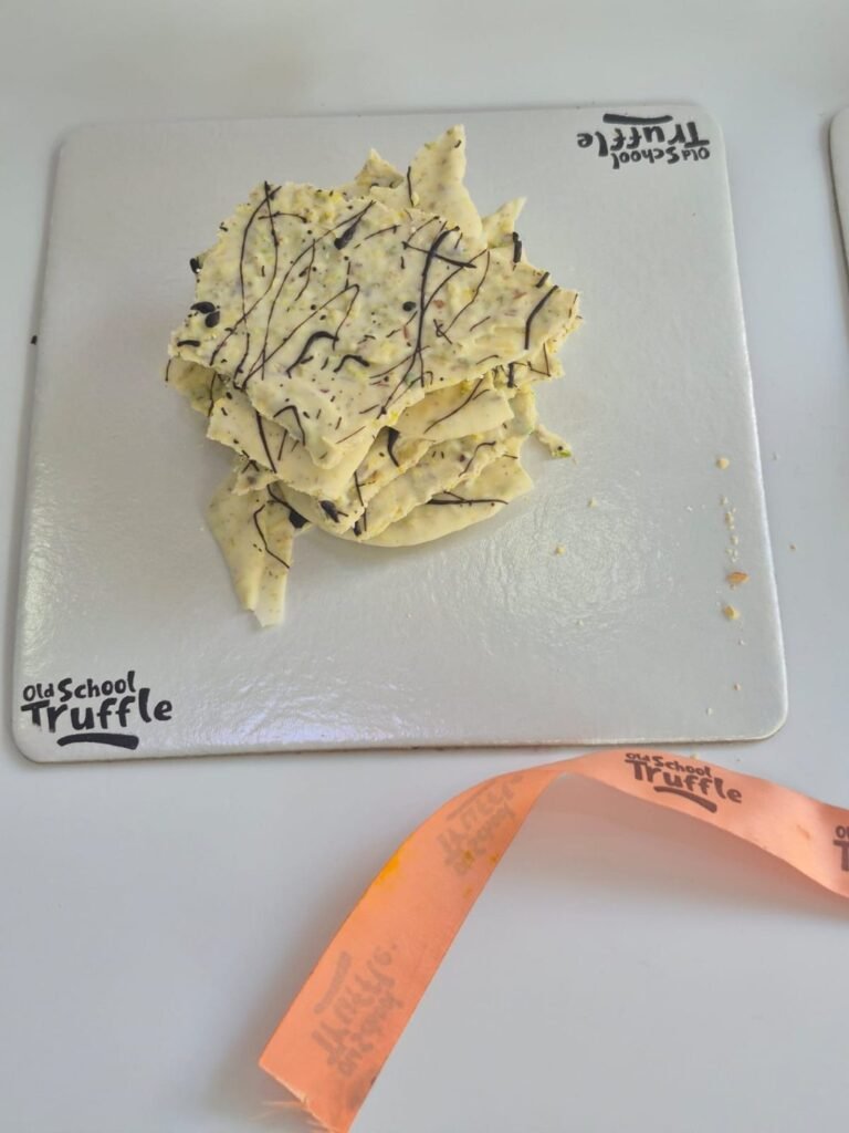White Chocolate / Pistachio Bark - Old School Truffle